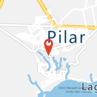 Mapa com localização da Agência AC PILAR