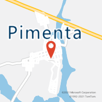 Mapa com localização da Agência AC PIMENTA