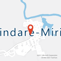 Mapa com localização da Agência AC PINDARE MIRIM