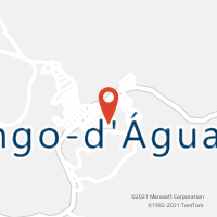 Mapa com localização da Agência AC PINGO D AGUA