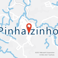 Mapa com localização da Agência AC PINHALZINHO