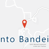 Mapa com localização da Agência AC PINTO BANDEIRA