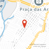 Mapa com localização da Agência AC PIQUIRI