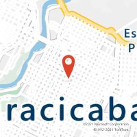 Mapa com localização da Agência AC PIRACICABA