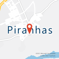 Mapa com localização da Agência AC PIRANHAS