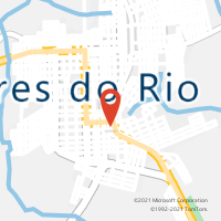 Mapa com localização da Agência AC PIRES DO RIO