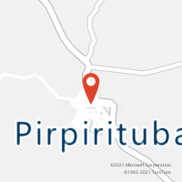 Mapa com localização da Agência AC PIRPIRITUBA