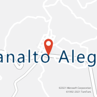 Mapa com localização da Agência AC PLANALTO ALEGRE