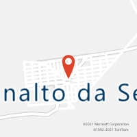 Mapa com localização da Agência AC PLANALTO DA SERRA