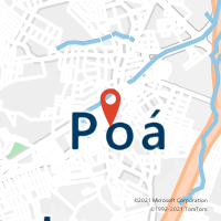 Mapa com localização da Agência AC POA