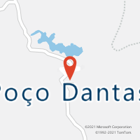 Mapa com localização da Agência AC POCO DANTAS