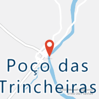Mapa com localização da Agência AC POCO DAS TRINCHEIRAS