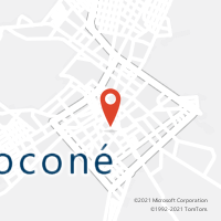 Mapa com localização da Agência AC POCONE