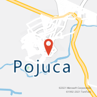 Mapa com localização da Agência AC POJUCA