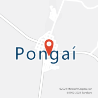 Mapa com localização da Agência AC PONGAI