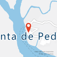 Mapa com localização da Agência AC PONTA DE PEDRAS