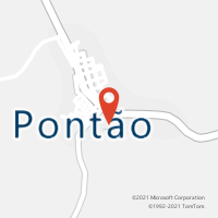 Mapa com localização da Agência AC PONTAO