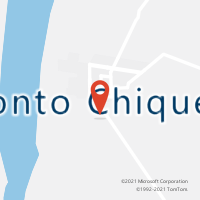 Mapa com localização da Agência AC PONTO CHIQUE