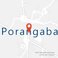 Mapa com localização da Agência AC PORANGABA