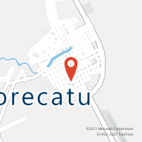 Mapa com localização da Agência AC PORECATU
