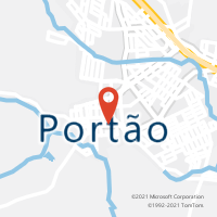 Mapa com localização da Agência AC PORTAO