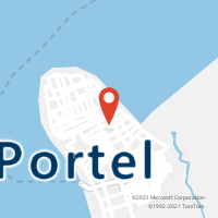 Mapa com localização da Agência AC PORTEL