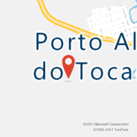 Mapa com localização da Agência AC PORTO ALEGRE DO TOCANTINS