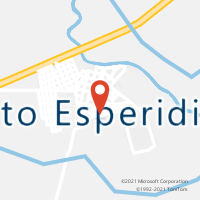 Mapa com localização da Agência AC PORTO ESPERIDIAO