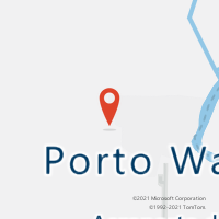 Mapa com localização da Agência AC PORTO WALTER