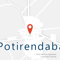 Mapa com localização da Agência AC POTIRENDABA