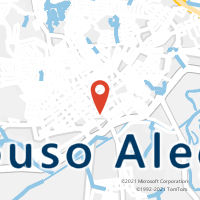 Mapa com localização da Agência AC POUSO ALEGRE