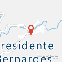 Mapa com localização da Agência AC PRESIDENTE BERNARDES