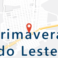 Mapa com localização da Agência AC PRIMAVERA DO LESTE