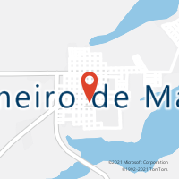 Mapa com localização da Agência AC PRIMEIRO DE MAIO