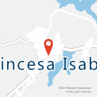 Mapa com localização da Agência AC PRINCESA ISABEL
