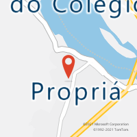 Mapa com localização da Agência AC PROPRIA