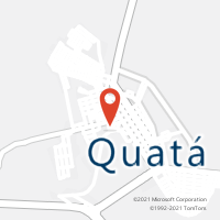 Mapa com localização da Agência AC QUATA