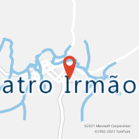 Mapa com localização da Agência AC QUATRO IRMAOS