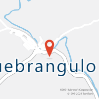 Mapa com localização da Agência AC QUEBRANGULO