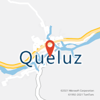 Mapa com localização da Agência AC QUELUZ