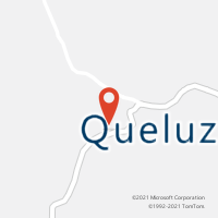 Mapa com localização da Agência AC QUELUZITO