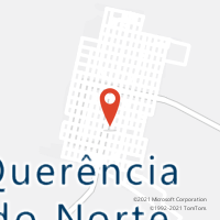 Mapa com localização da Agência AC QUERENCIA DO NORTE