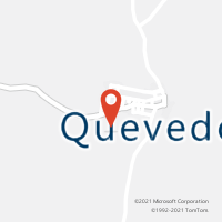 Mapa com localização da Agência AC QUEVEDOS