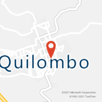 Mapa com localização da Agência AC QUILOMBO