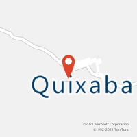 Mapa com localização da Agência AC QUIXABA