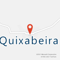 Mapa com localização da Agência AC QUIXABEIRA