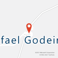 Mapa com localização da Agência AC RAFAEL GODEIRO
