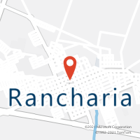 Mapa com localização da Agência AC RANCHARIA