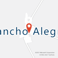 Mapa com localização da Agência AC RANCHO ALEGRE