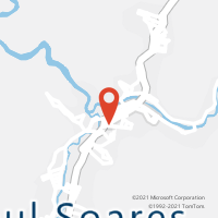 Mapa com localização da Agência AC RAUL SOARES